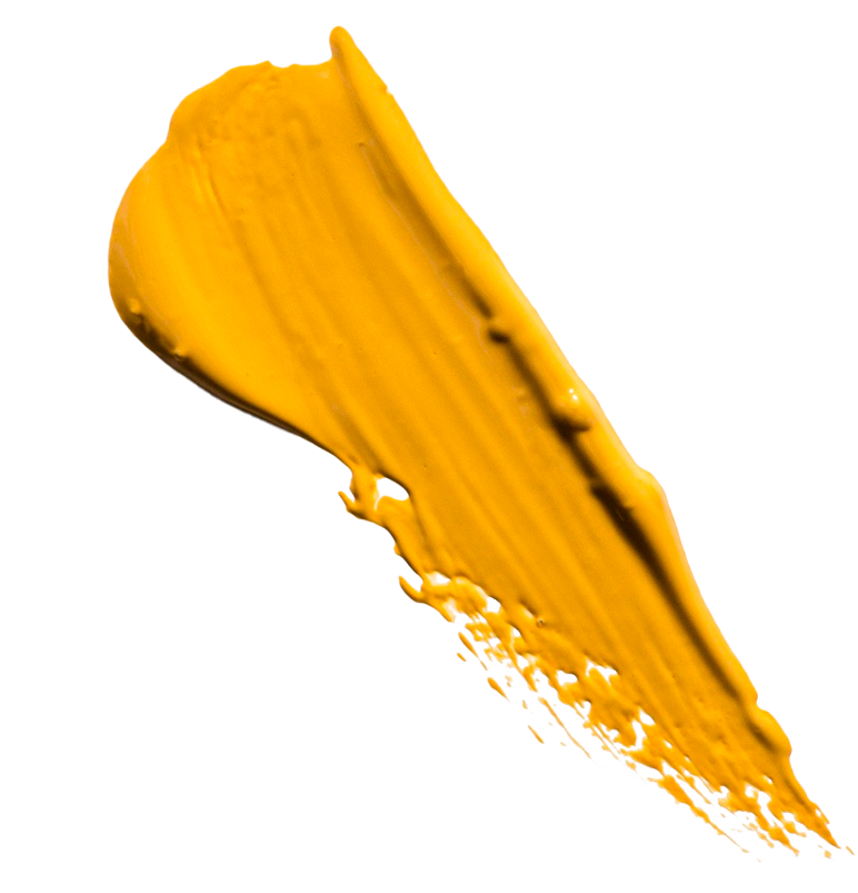 Tâche de peinture décorative