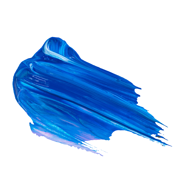 Tâche de peinture décorative